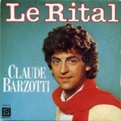 Klip sange Claude Barzotti online gratis.